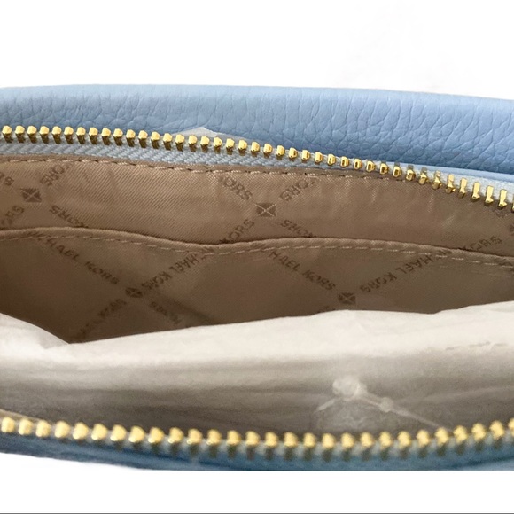 NWT Michael Kors Blue Jet Set Travel Crossbody - Picture 7 of 13